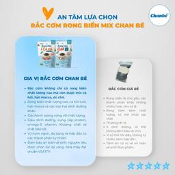 Gia vị rắc cơm rong biển và hạt dinh dưỡng (từ 1 tuổi) - Ảnh thu nhỏ 3