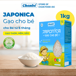 Gạo JAPONICA cho bé Chanbé 1kg - Ảnh thu nhỏ 2